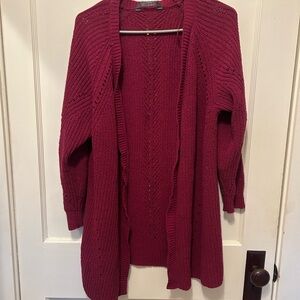 Deep Pink Cardigan